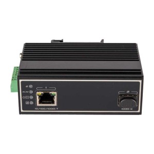 NIKOMAX GL-MC-UTPG-SFPG-FI Медиаконвертер индустриальный оптический