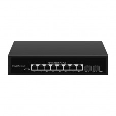 NIKOMAX GL-SW-G007-08P Коммутатор неуправляемый