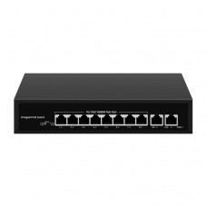NIKOMAX GL-SW-G007-08PL Коммутатор неуправляемый