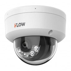 iFlow F-IC-2482C2MS(4mm) 8Мп уличная купольная IP-камера с гибридной Smart подсветкой